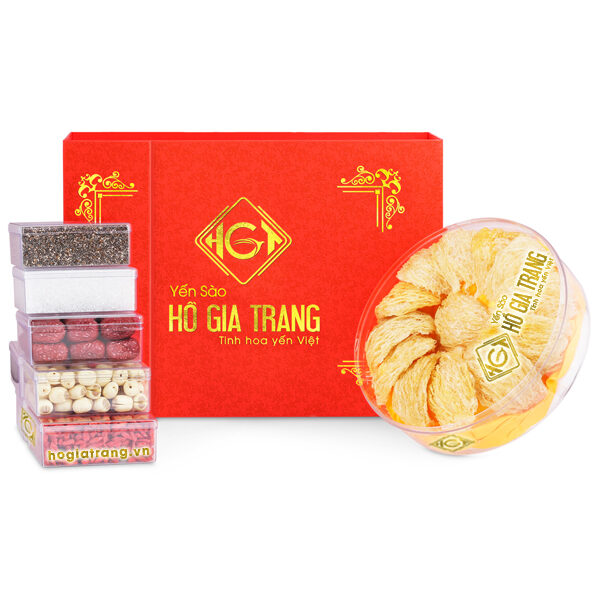Hồng yến sơ chế ( hộp 100 gr ) - Yến Sào Hồ Gia Trang